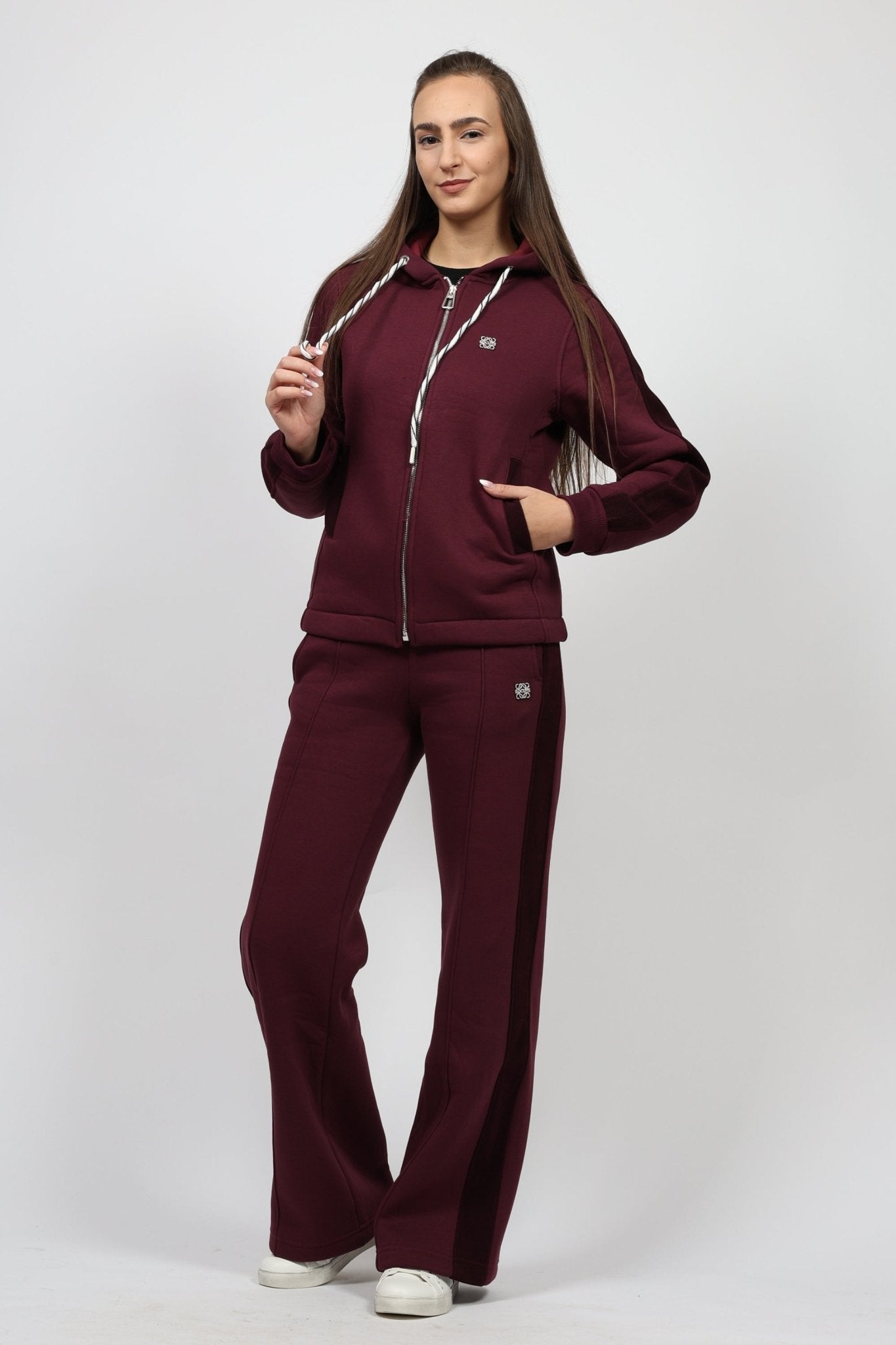 Women's 3-piece set, Bordeaux