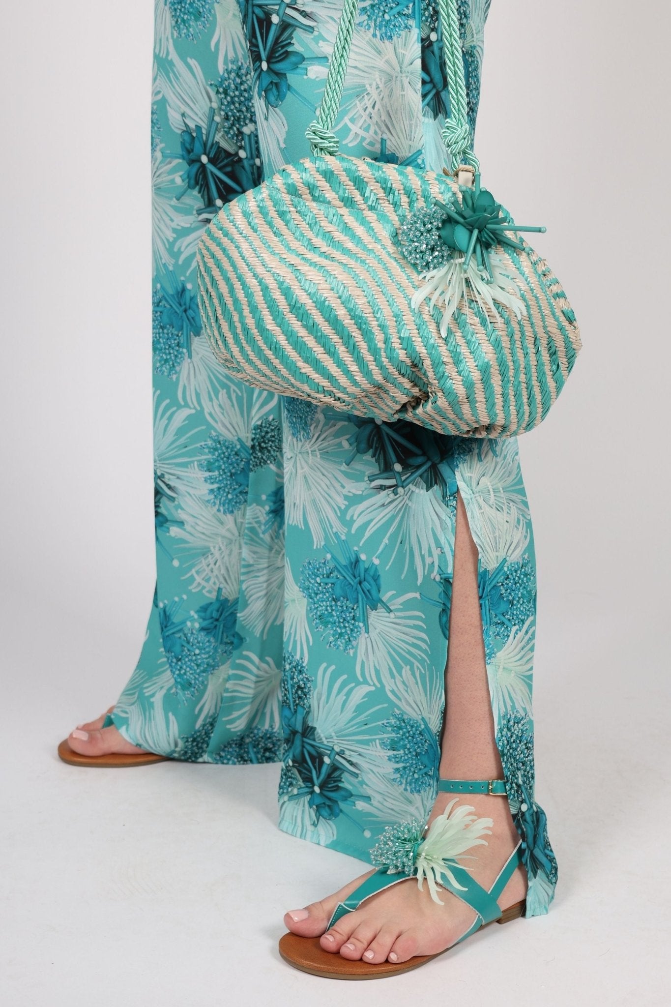 Women's Sandals, Green