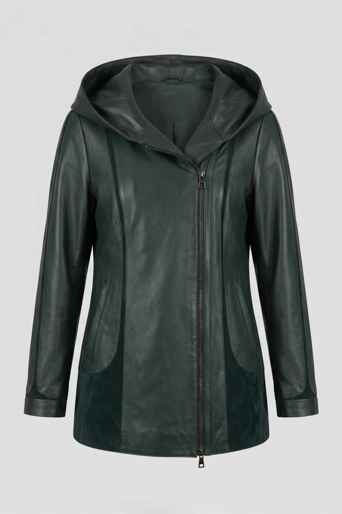 Дамско кожено яке Siena - пастелно зелено Roberto&Co Roberto Fashion Store Jacket LEA2505JCKGPSVLR-XS XS