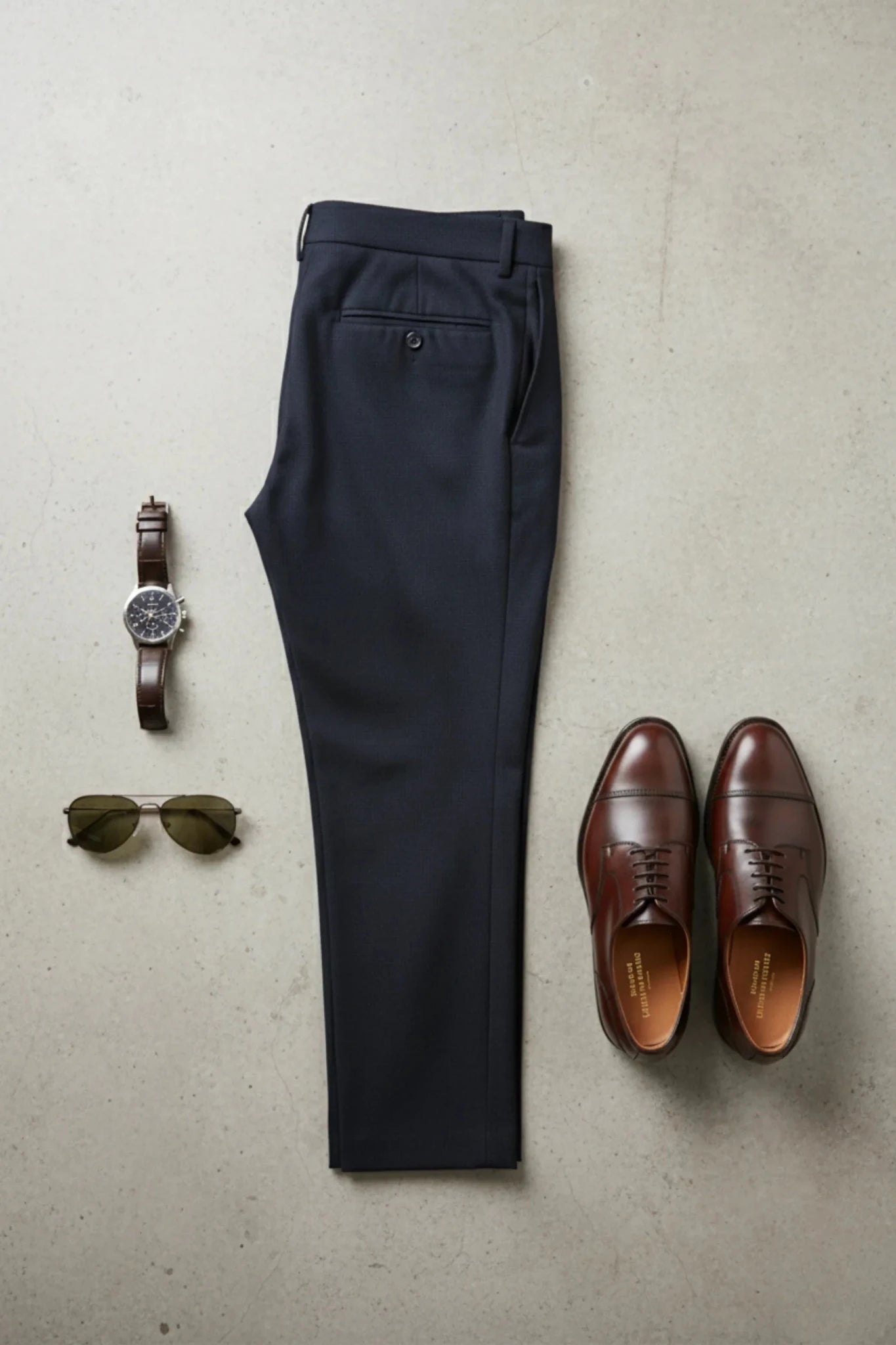 Мъжки Спортен Панталон, Син Giotelli Roberto Fashion Store Trousers GIO0102TRONAVMAN42 42