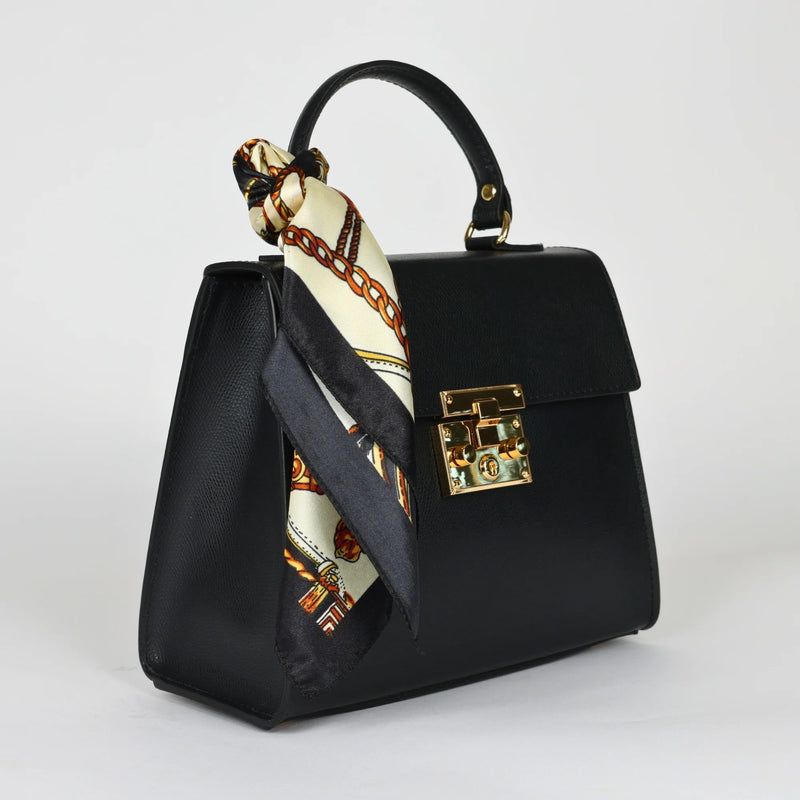 Women's Bag Made of Genuine Leather, Beige