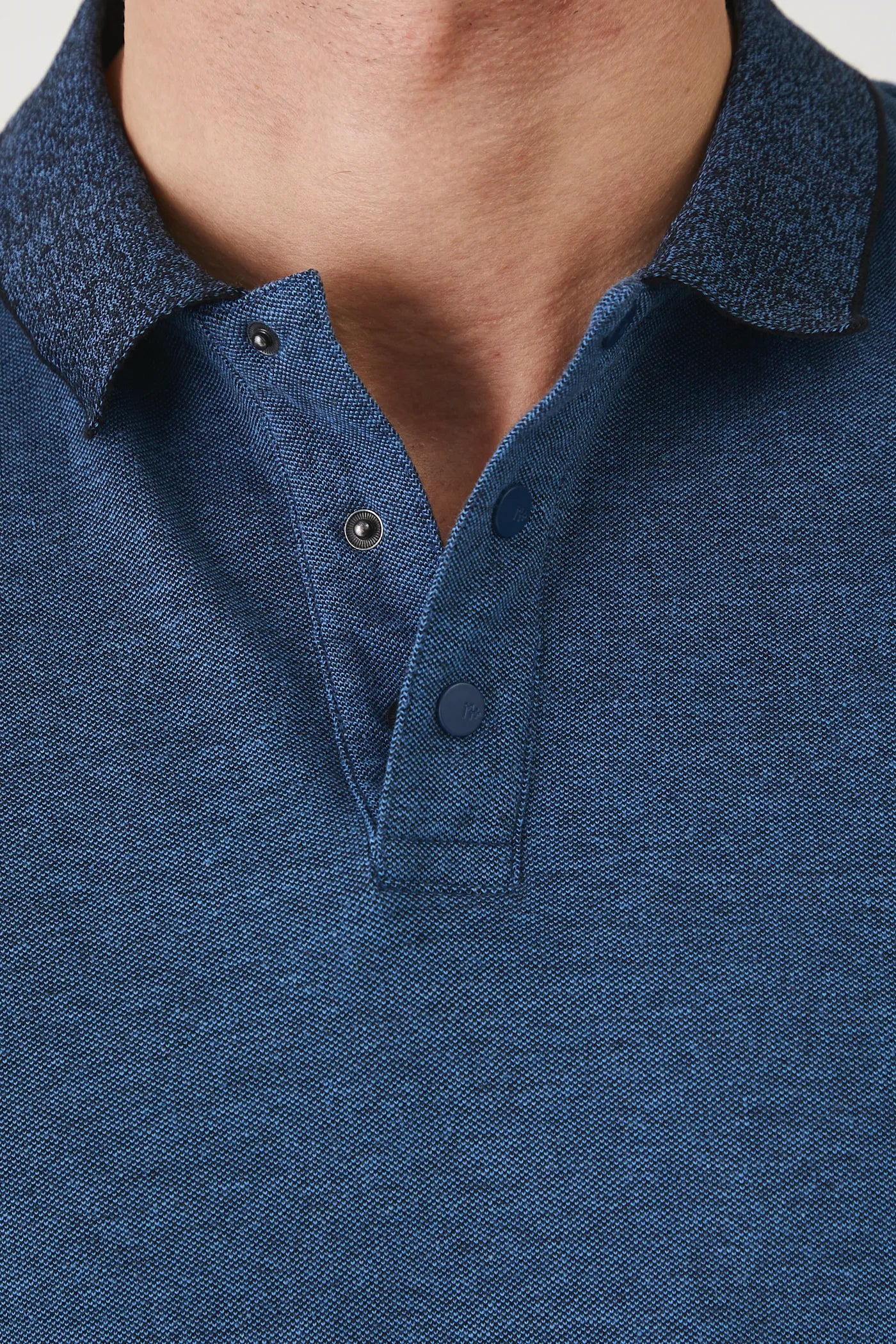 Мъжка поло тениска за всякакви поводи в син цвят