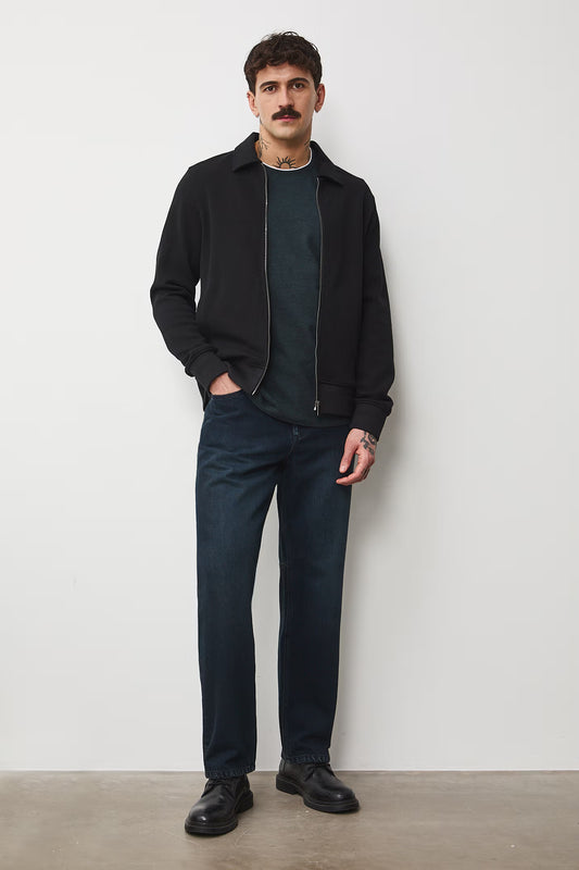 Мъжки дънки тип "Regular Fit" в класически тъмносин цвят