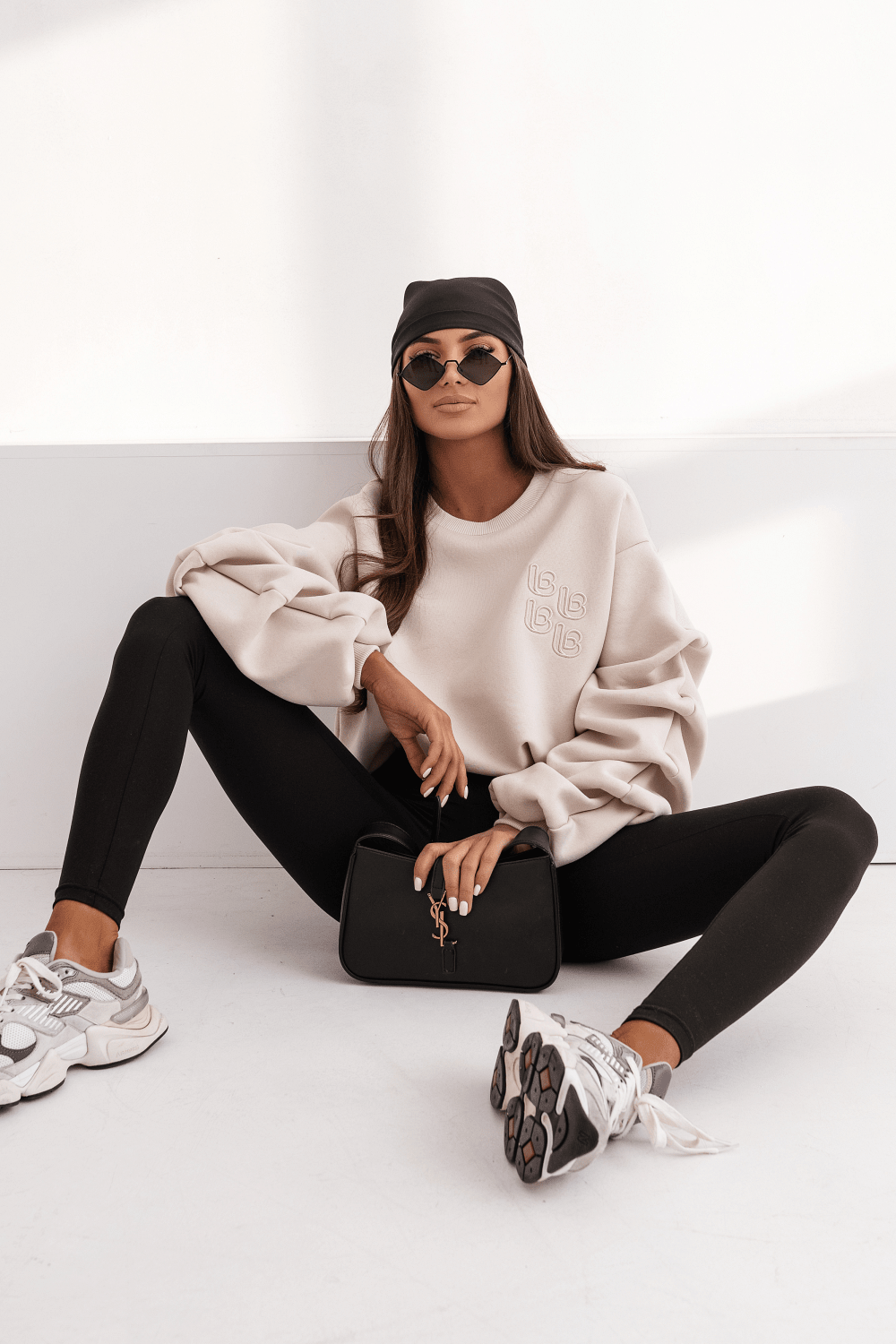 Дамска блуза REMY - бежова, памук с еластан, универсален размер LaBalancia Roberto Fashion Store Set 5907378518845 UNI