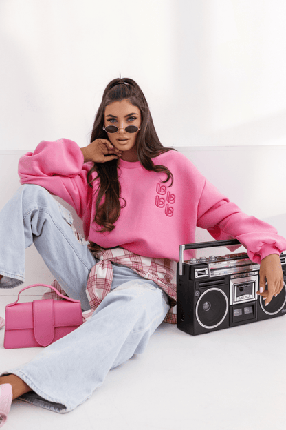 Дамска блуза REMY - розова, памук с еластан, универсален размер LaBalancia Roberto Fashion Store Set 5907378518821 UNI