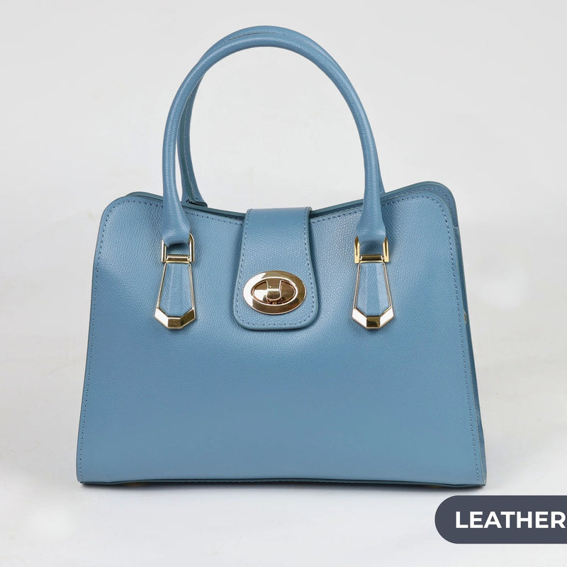 Women's Genuine Leather Bag, Blue