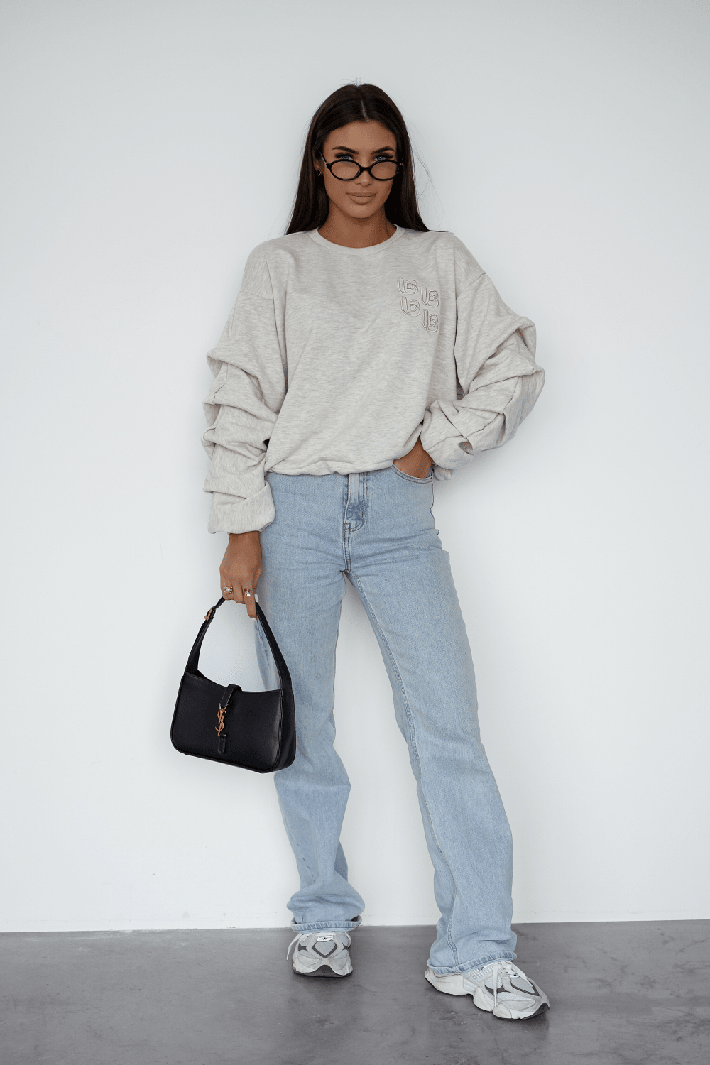 Дамски блуза REMY etro - меланж беж LaBalancia Roberto Fashion Store Set 5907378520770 UNI