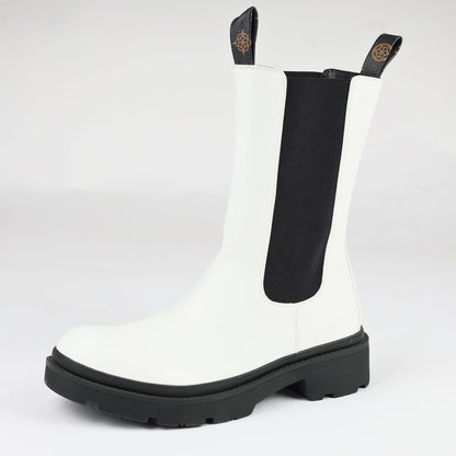 Дамски Боти, Бял Guess Roberto Fashion Store Sneakers FL7L0RELE100FWHI40 40 Бял