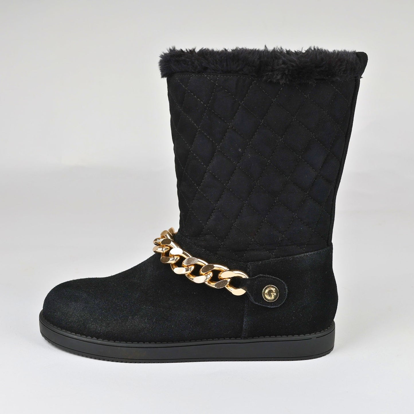 Дамски Боти, Черен Guess Roberto Fashion Store Sneakers FLLIA4SUE1138 38 Черен