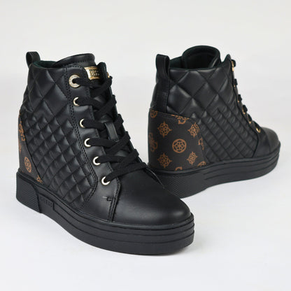 Дамски Боти, Черен Guess Roberto Fashion Store Sneakers FL7FAEFAL12BROCR36 36 Черен