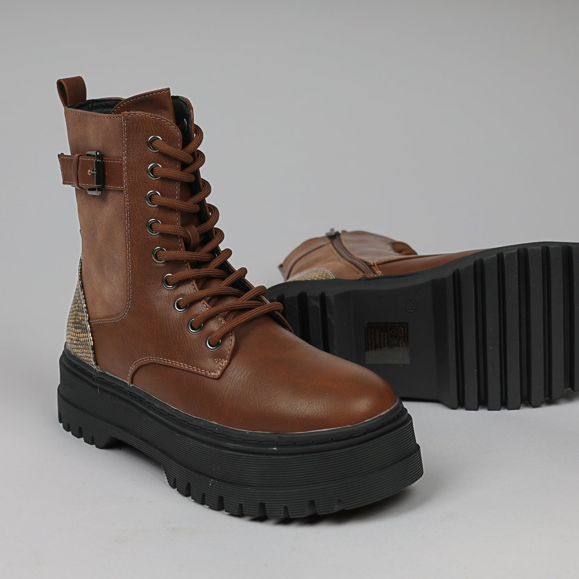 Дамски Боти, Кафяв Twinset Roberto Fashion Store Sneakers 222TJT0101033836 36 Кафяв