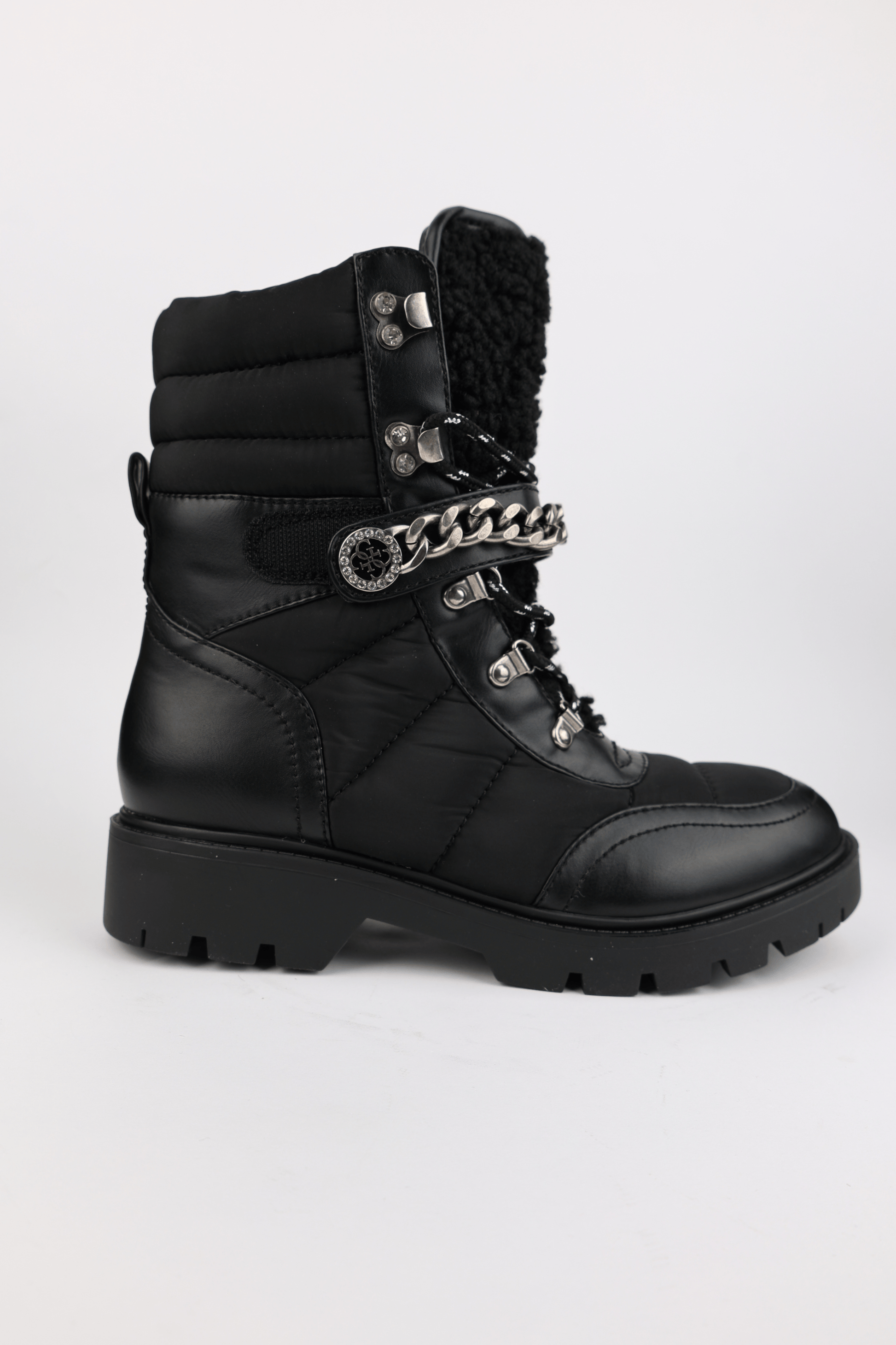 Дамски Ботуши, Черен Roberto Fashion Store Boots FL8RSDFAB1035 Black 35