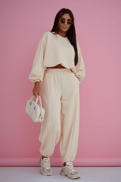 Дамски комплект BRONX - Обувки и аксесоари, Кокос (Beige) LaBalancia Roberto Fashion Store Set 5907378520480 UNI