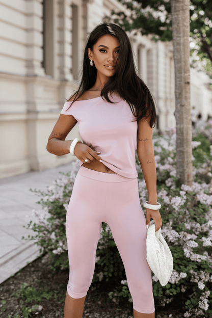 Дамски комплект Capri - пудрено розово LaBalancia Roberto Fashion Store Set 5907378522736 M/L
