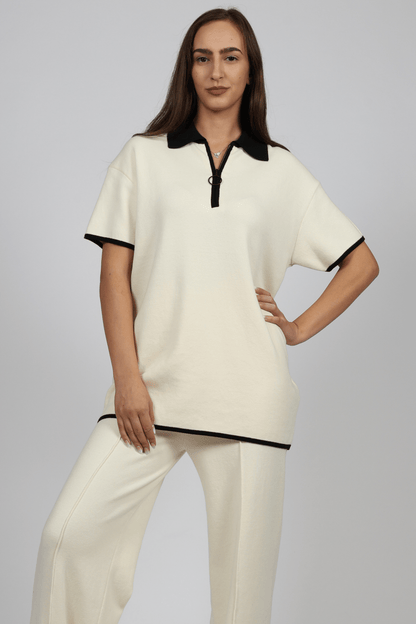 Women's 2-piece set, Beige