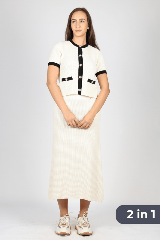 Women's 2-piece set, White