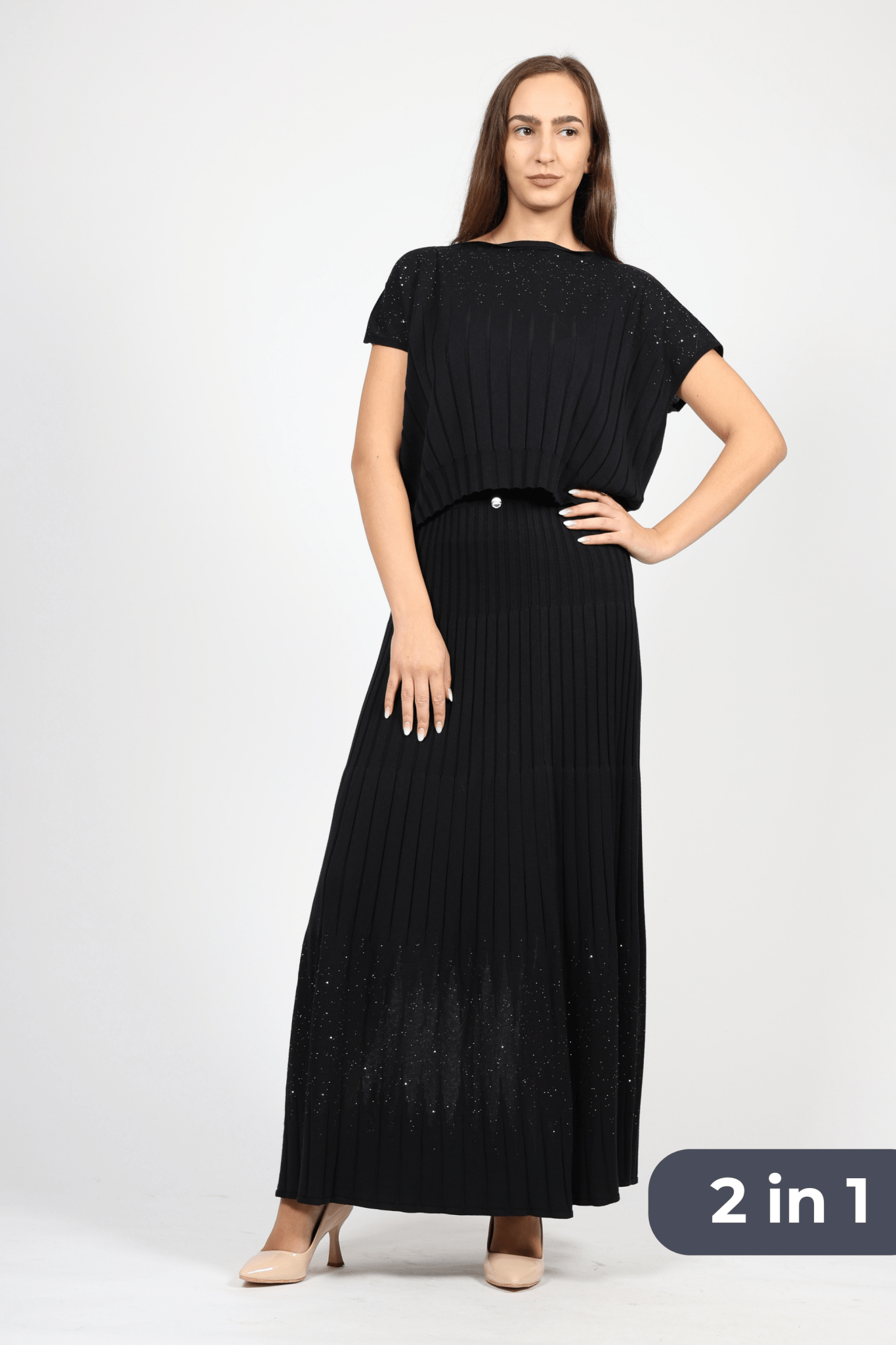 Women's 2-piece set, Black