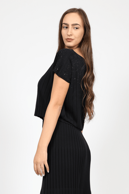 Women's 2-piece set, Black