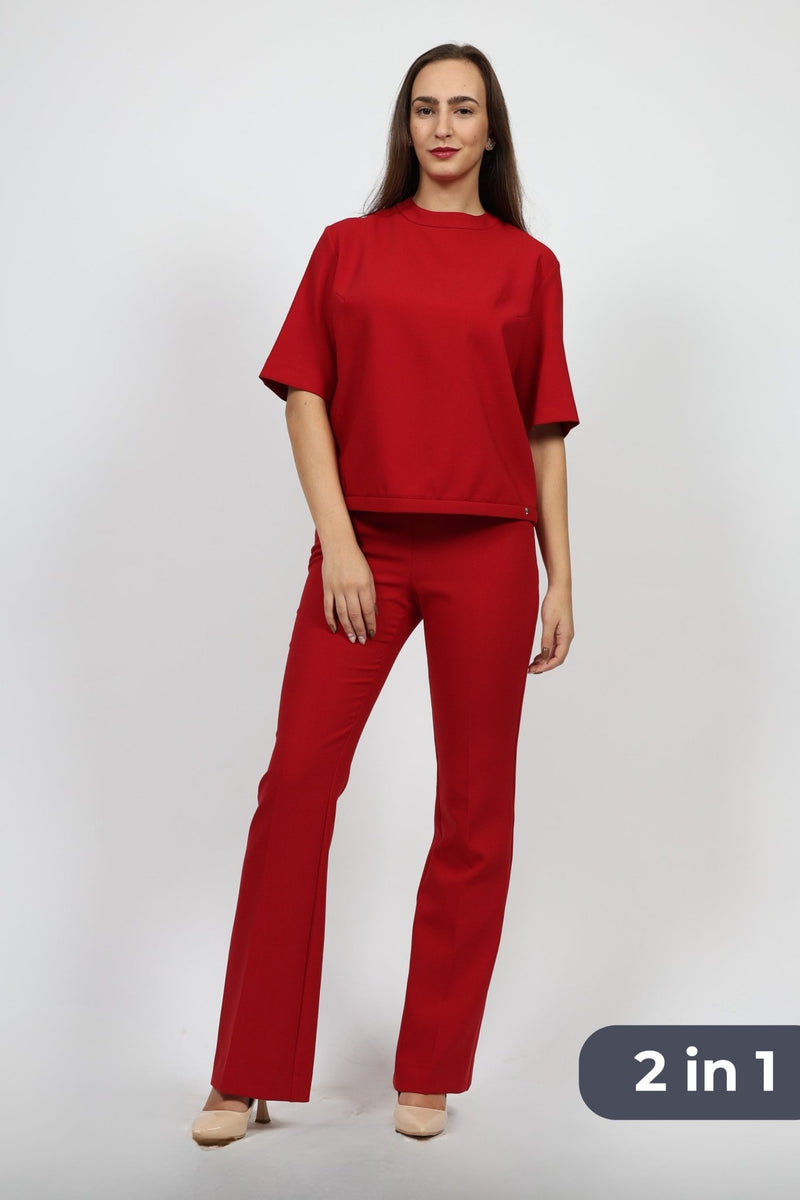 Women's 2-piece set, Red