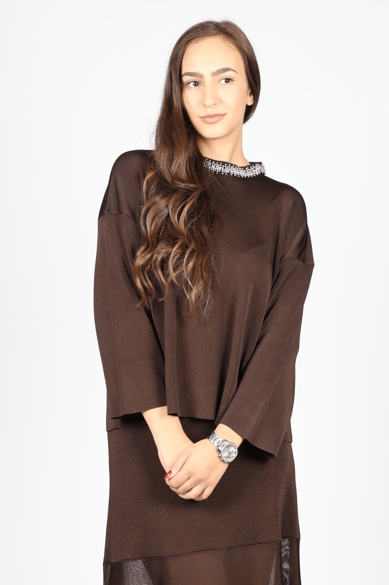 Women's 2-piece set, Brown