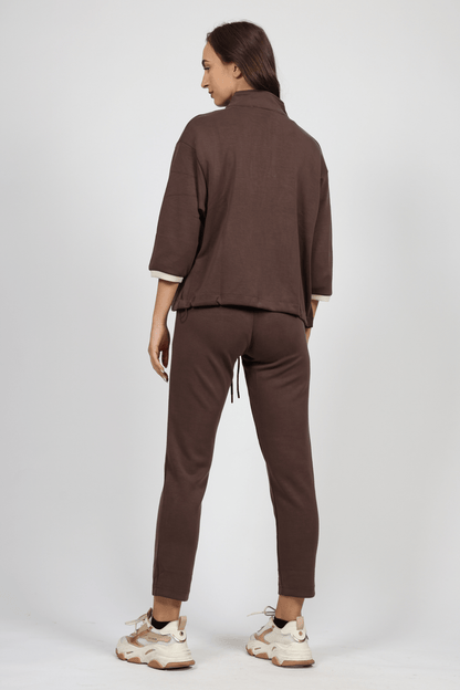 Women's 2-piece set, Brown