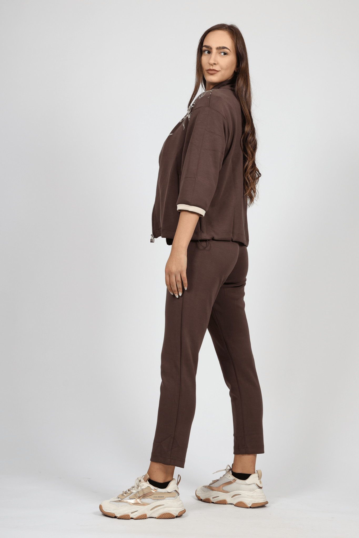 Women's 2-piece set, Brown