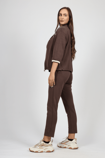 Women's 2-piece set, Brown