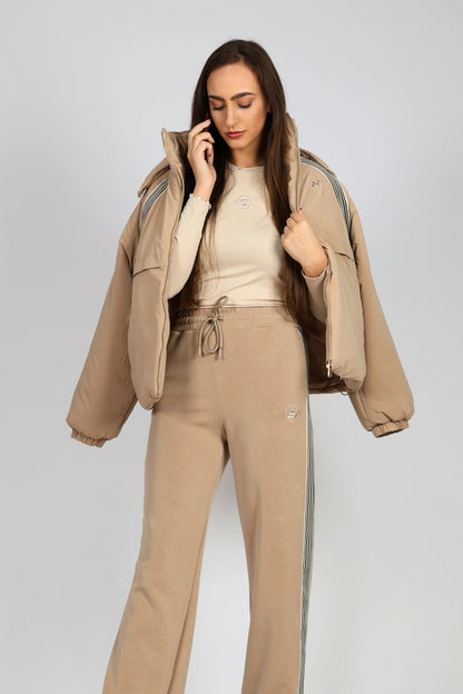 Дамски Комплект от 3 Части, Бежов So Cute Roberto Fashion Store One piece SOC0512SETBEI3PCS S