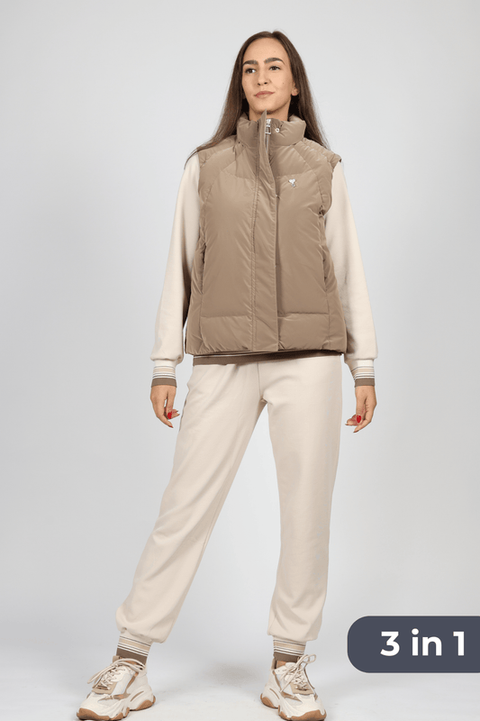 Women's 3-piece set, Beige