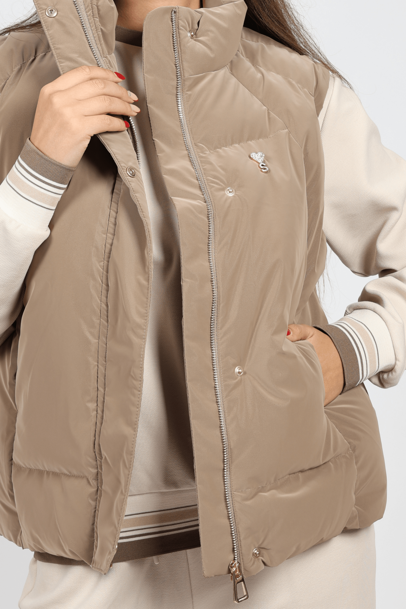 Women's 3-piece set, Beige