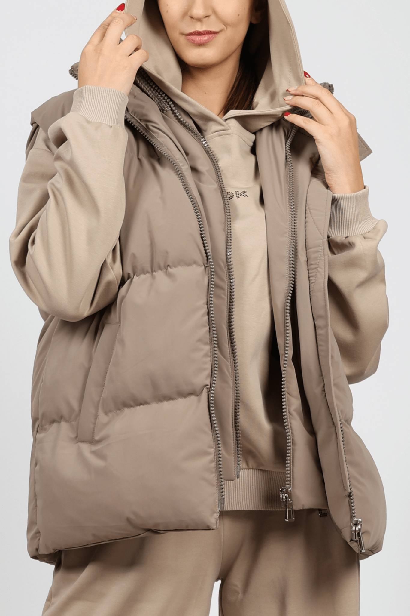 Women's 3-piece set, Beige