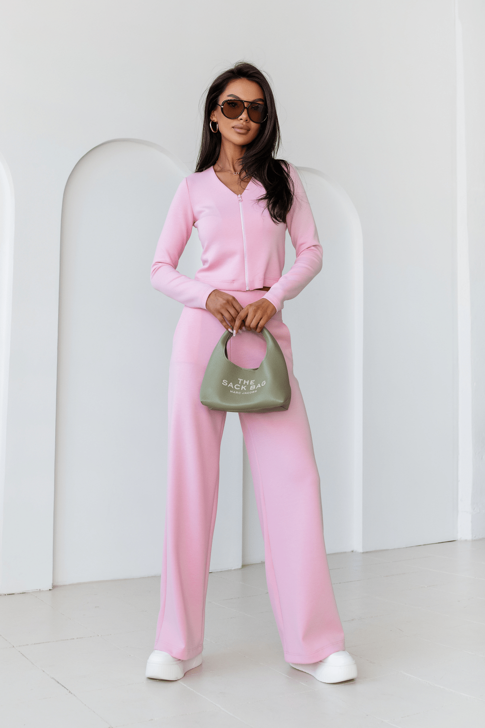Дамски комплект WILLOW – ансамбъл, светлорозов LaBalancia Roberto Fashion Store Set 5907378520732 XS/S
