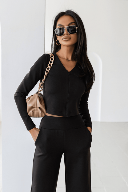Дамски Комплект WILLOW - Облекло, Бранд WILLOW, Черен LaBalancia Roberto Fashion Store Set 5907378520718 M/L