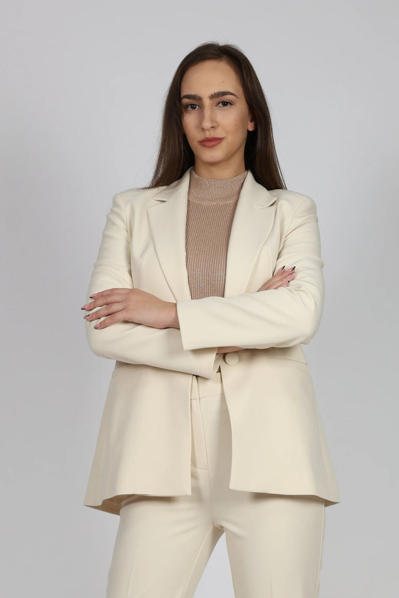 Women's 2-piece Suit, Ecru