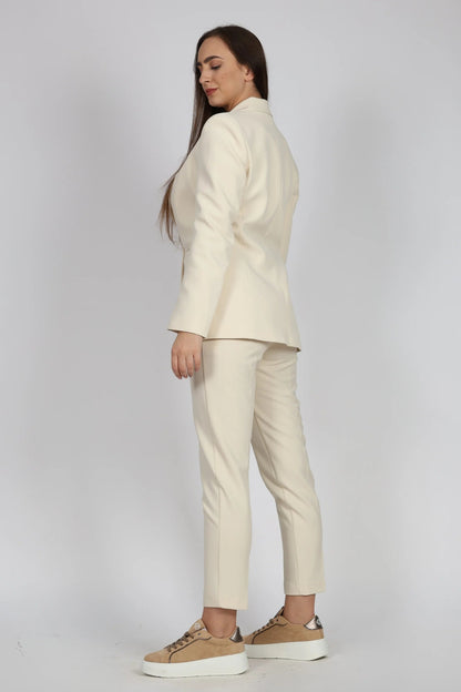 Дамски Костюм от 2 части, Екрю Setre Roberto Fashion Store One piece STR0612SUIBEI2PCS S