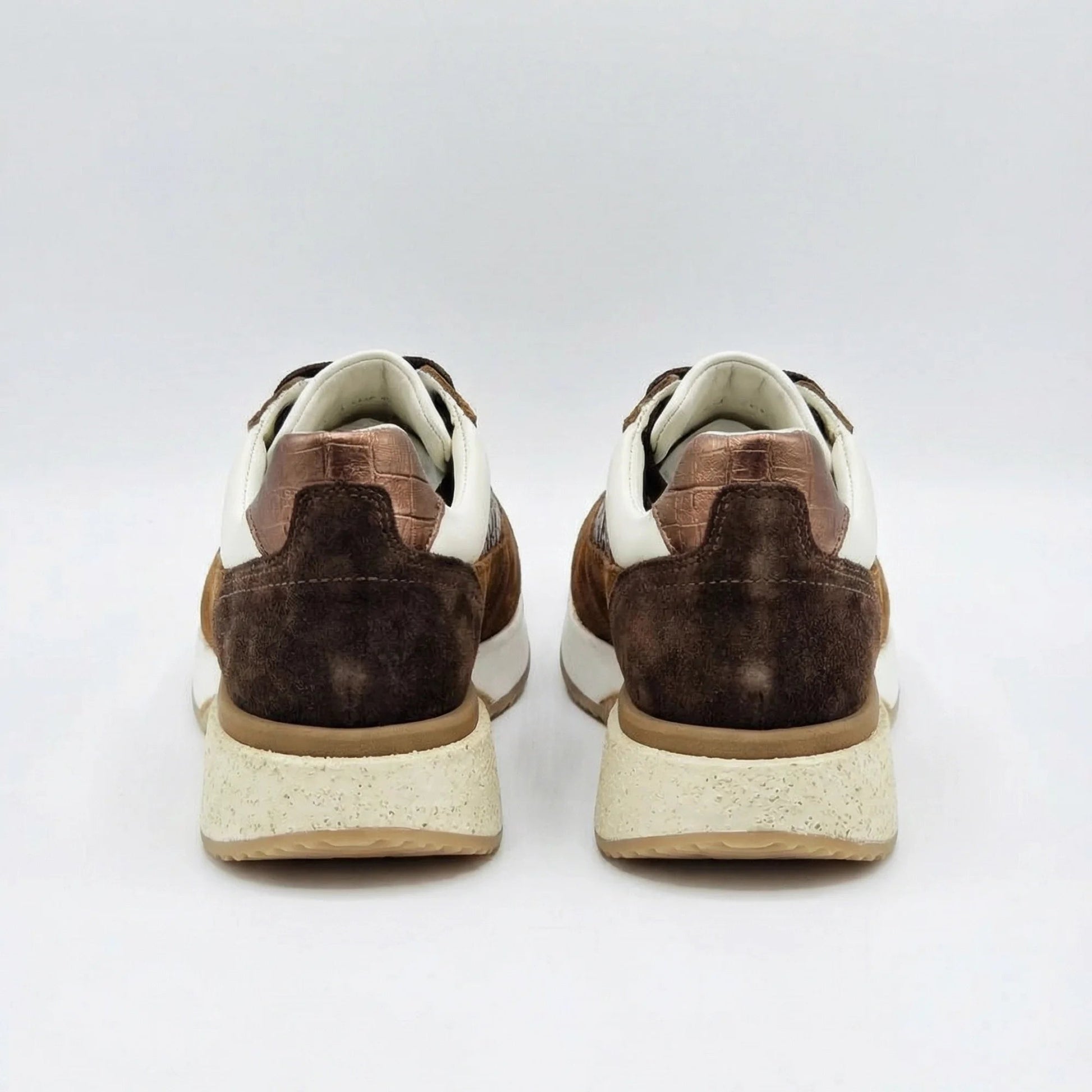 Дамски Кожени Спортни Сникърси, Кафяв Roberto&Co Roberto Fashion Store Sneakers NUS0402SNEBROLEA37 37