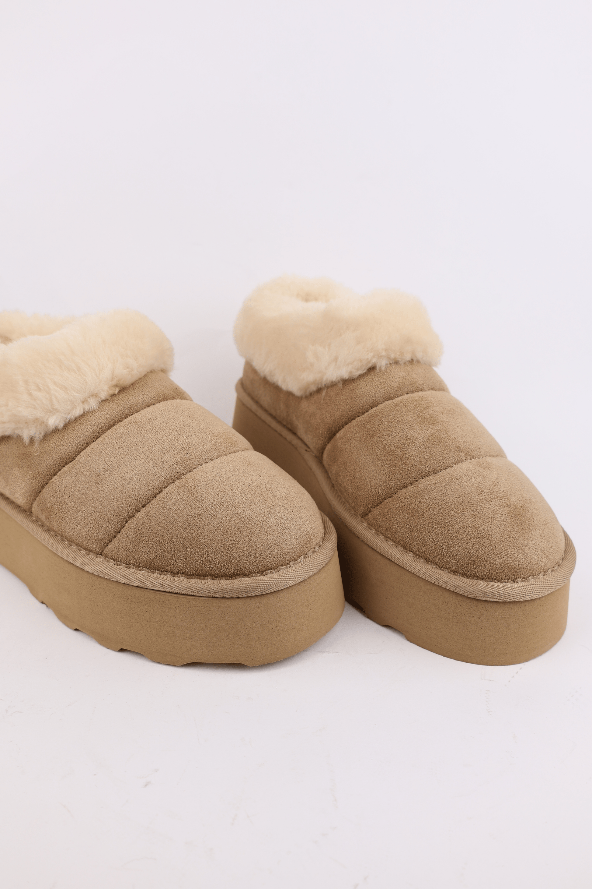 Дамски Пантофи, Бежов & Черен Roberto Fashion Store Slippers SLIP - BEG - 36 36 Beige