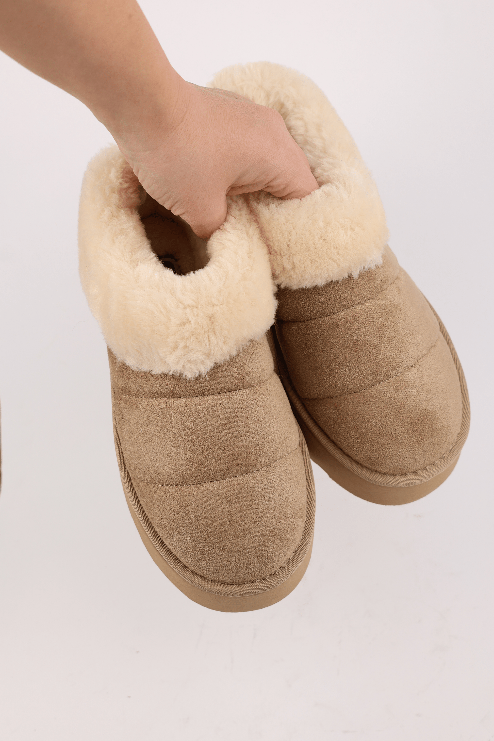 Дамски Пантофи, Бежов & Черен Roberto Fashion Store Slippers SLIP - BEG - 36 36 Beige