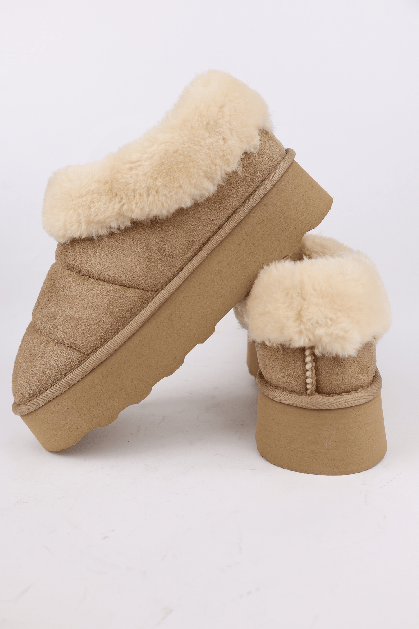 Дамски Пантофи, Бежов & Черен Roberto Fashion Store Slippers SLIP - BEG - 36 36 Beige