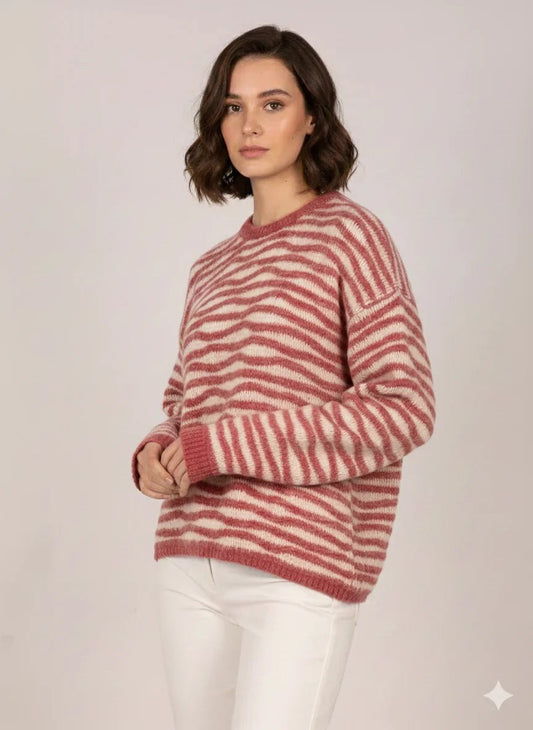 Дамски Пуловер, Червен Gold&Gold Roberto Fashion Store One piece GNG1501SWEREDKNI TU