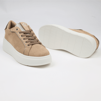Дамски Сникърси, Бежов Gold&Gold Roberto Fashion Store Sneakers GNG1110SHOKHK97336 36