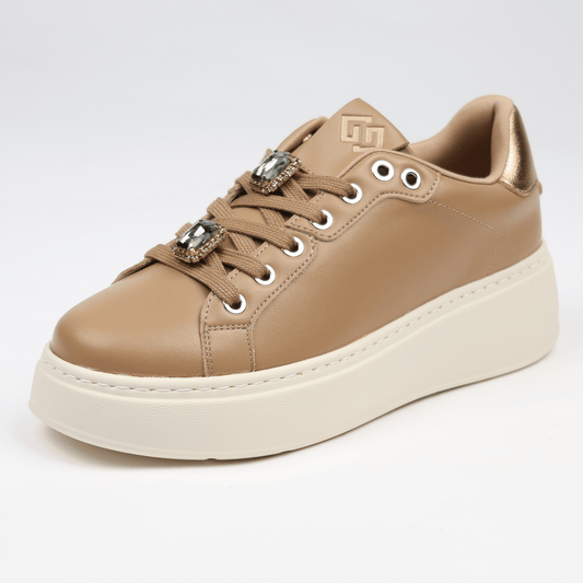 Women's Sneakers, Camel