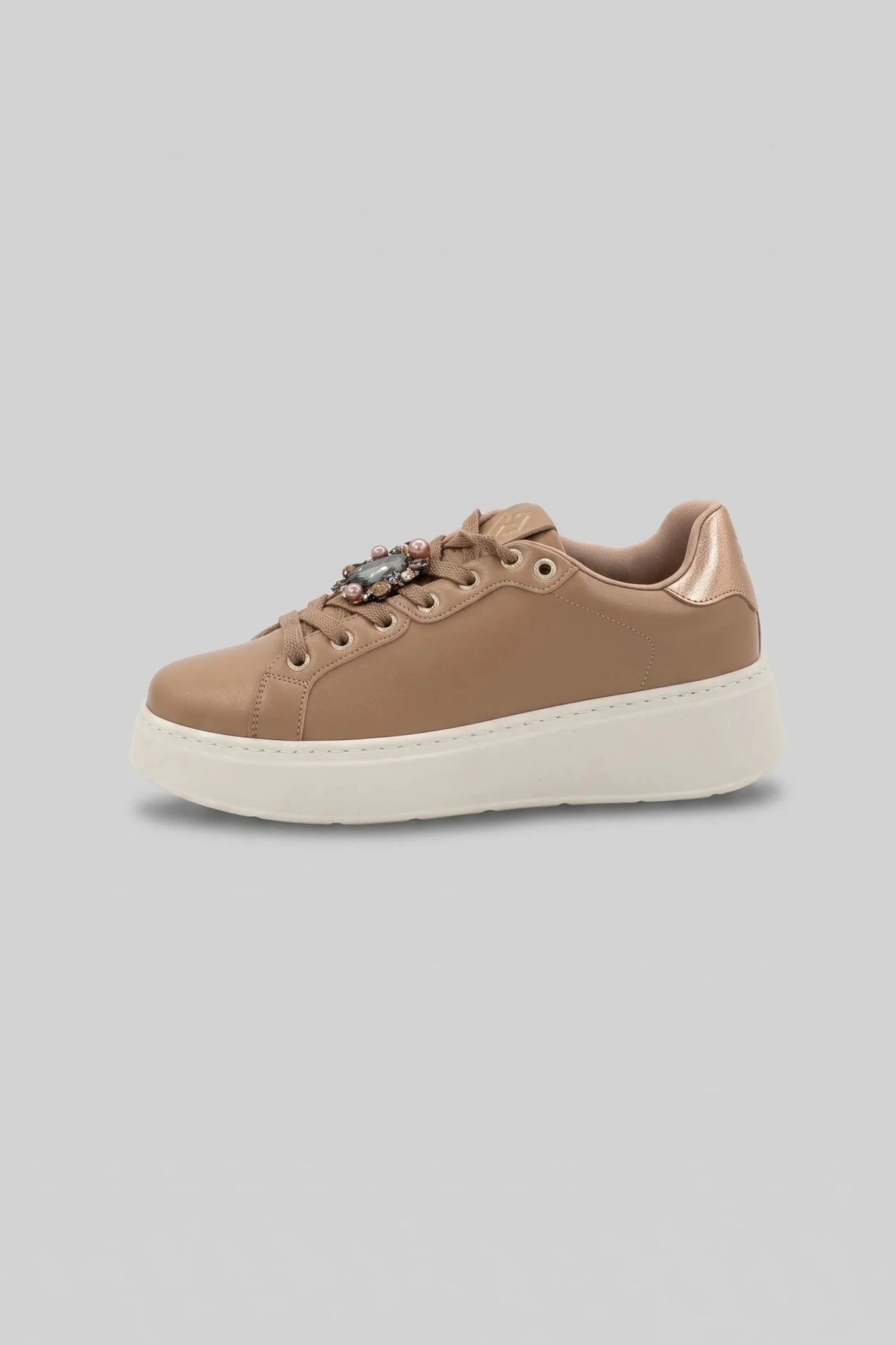 Дамски Сникърси, Камел Gold&Gold Roberto Fashion Store Sneakers GNG1110SHOCAM97136 36