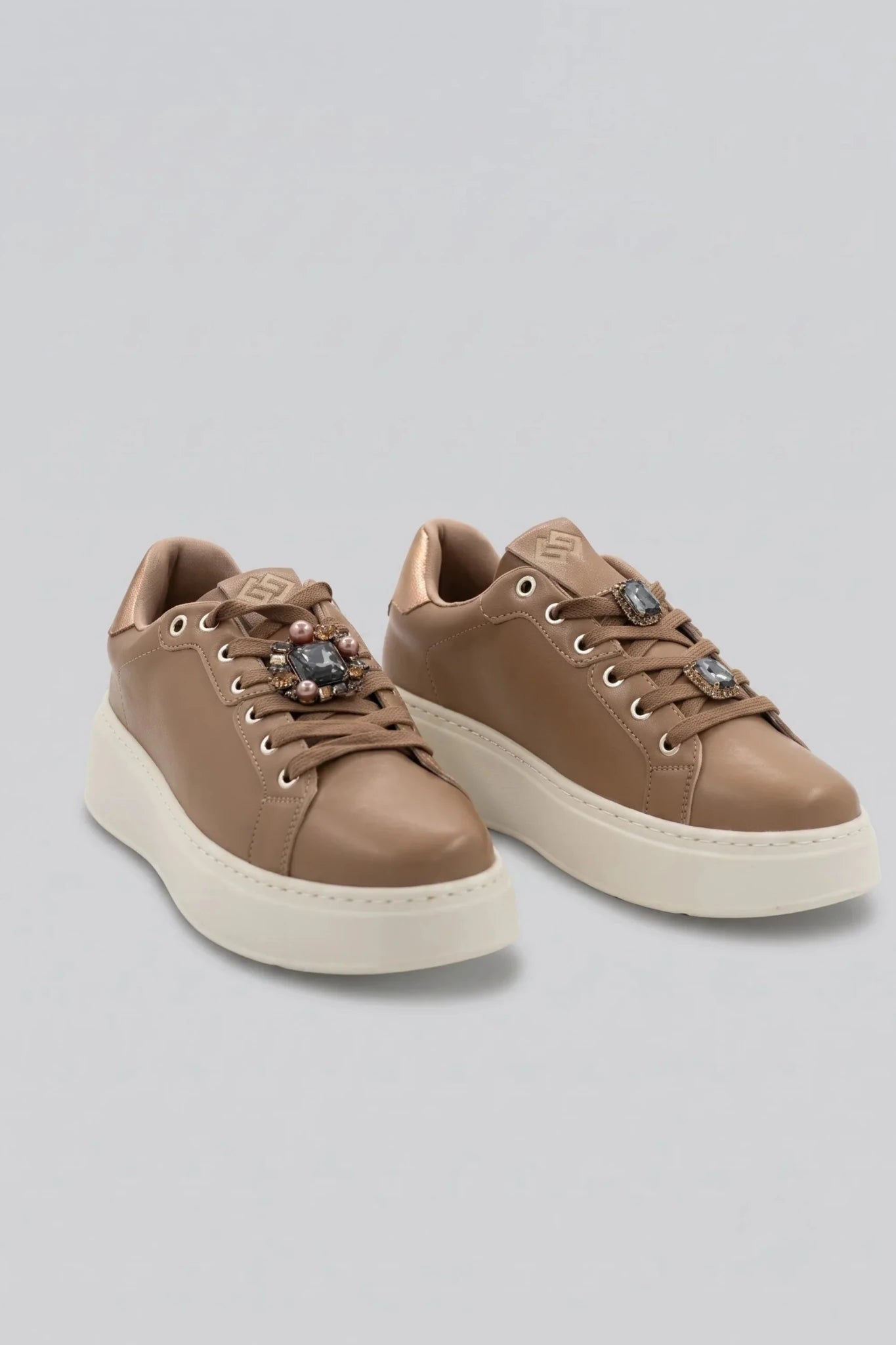 Дамски Сникърси, Камел Gold&Gold Roberto Fashion Store Sneakers GNG1110SHOCAM97136 36