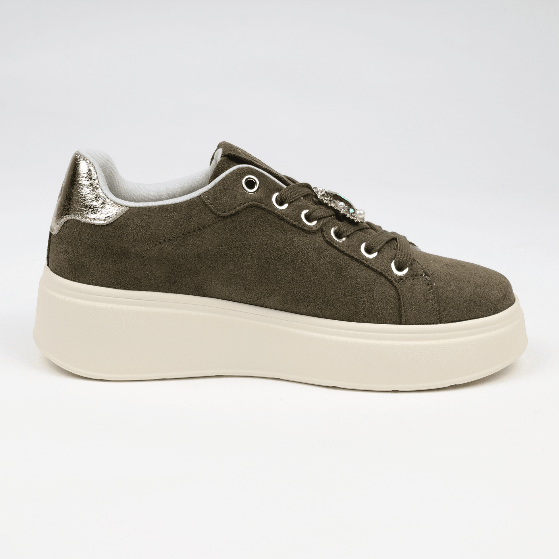 Дамски Сникърси, Зелен Gold&Gold Roberto Fashion Store Sneakers GNG1110SHOVER97236 36