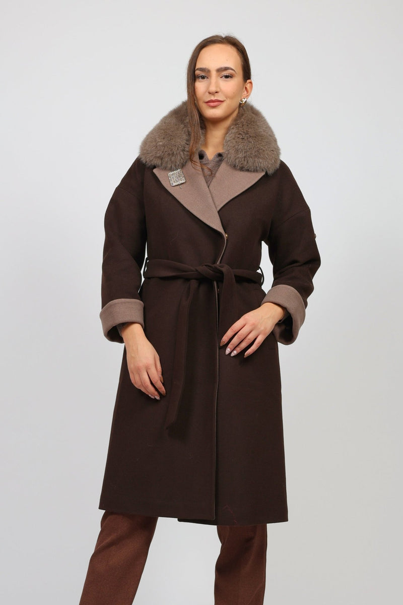 Women's Coat, Brown