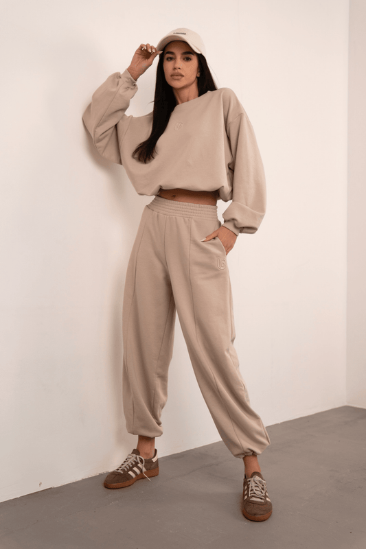 Комплект BRONX - Елегантен бежов за дома LaBalancia Roberto Fashion Store Set 5907378519552 UNI