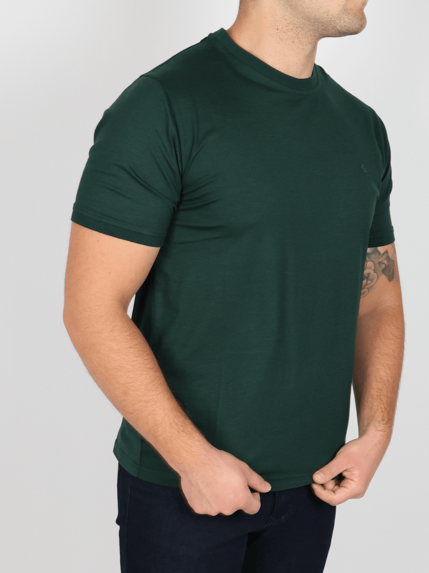 Мъжка Тениска, Зелен Roberto Fashion Store T-shirt BLROBG1 Green XL INTL