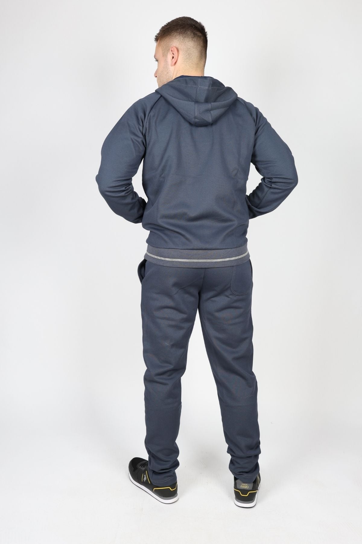 Мъжки Анцуг, Син, Сив & Кафяв Roberto Fashion Store Tracksuit ROBETRACKSUI00003 M Navy