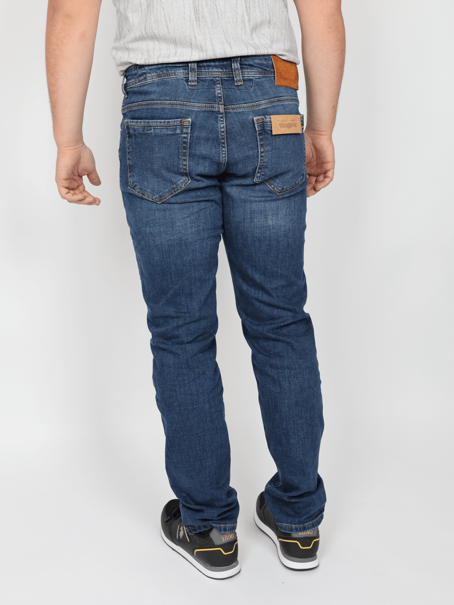 Мъжки Дънки, Син Roberto Fashion Store Jeans BLROBW13 W30 Blue